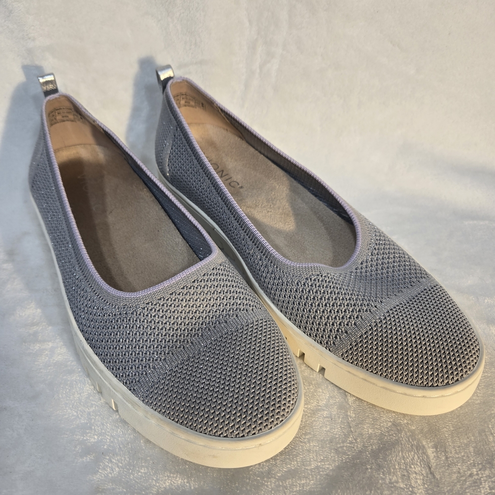 Vionic Women's Gray Slip-On Athletic Shoes